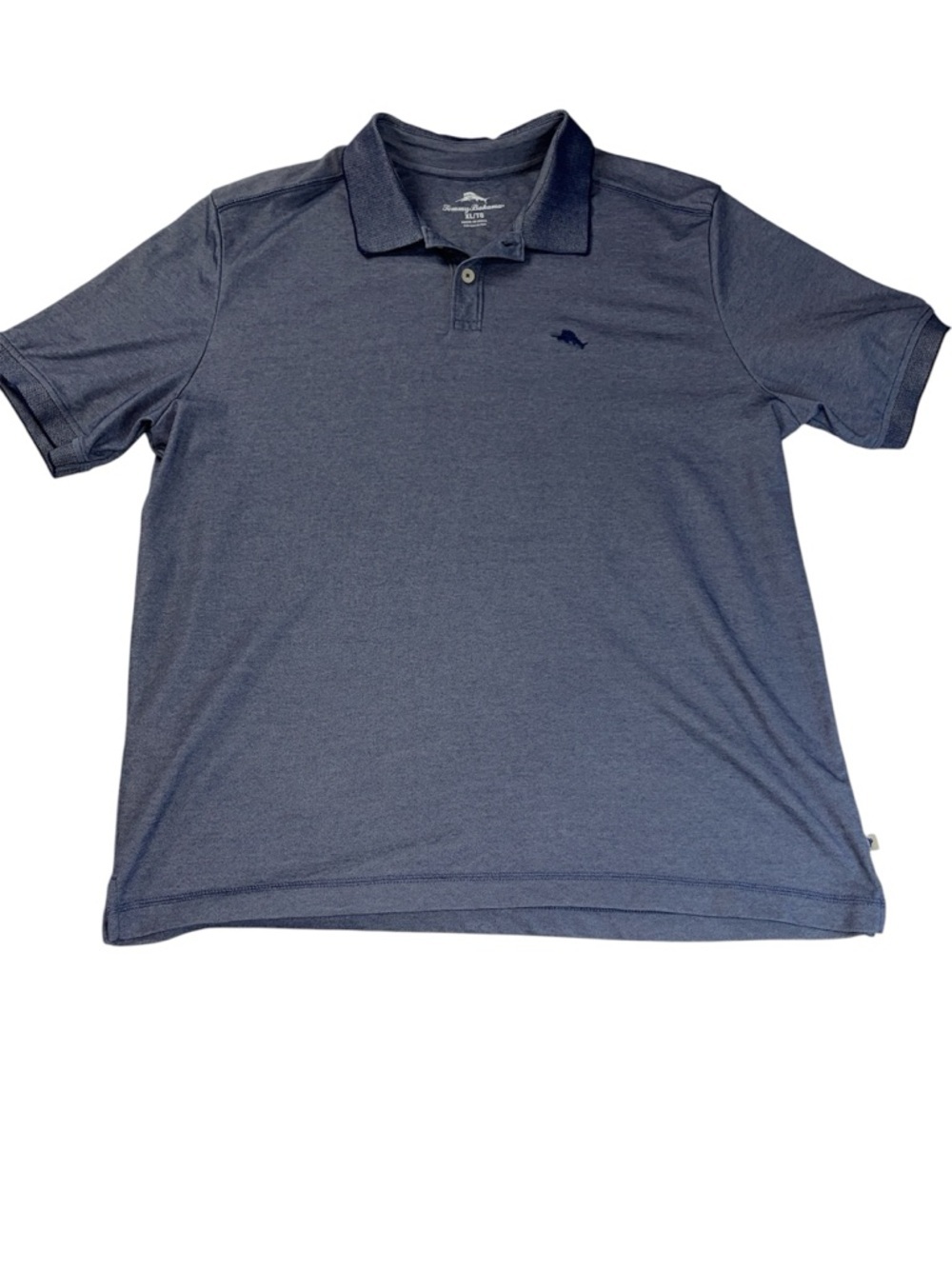 Tommy Bahama Polo Shirt Mens XL Navy Short Sleeve Coastal Nautical Golf Casual - Picture 2 of 7